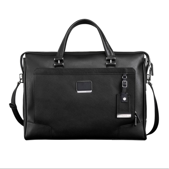 tumi astor briefcase